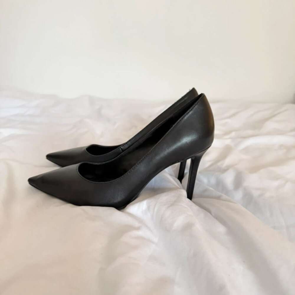 Black high heels